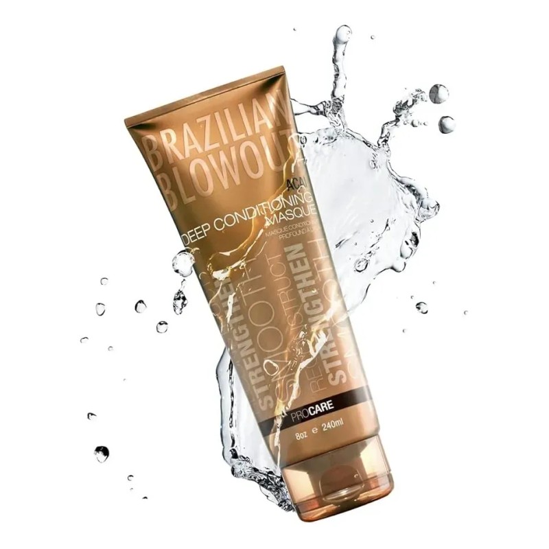 Mascarilla Hidratacion Profunda Brazilian Blowout Deep 240ml