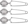 Snap Ball Tea Strainer, 3 Pack Premium Stainless Steel Tea