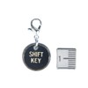 Miniblings Shift Key Charm Pendant Typewriter Keys Wood Character