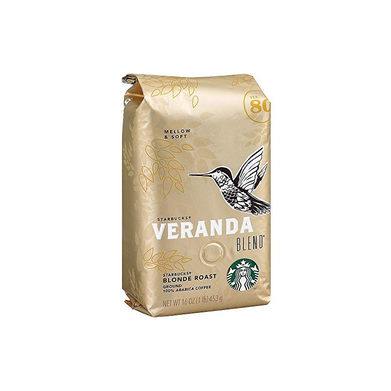 Starbucks - SBK11019631 Premium Blonde Roast Ground Coffee, 1 lb