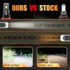HUOKEDS Fits for 1999-2004 Ford F250 Fog Lights Bulbs Combo,