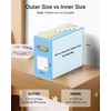 Oterri Cardboard File Organizer Box for Hanging File Folders Letter