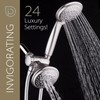 Hydroluxe For California High Pressure 24-setting Handheld & Rain Shower