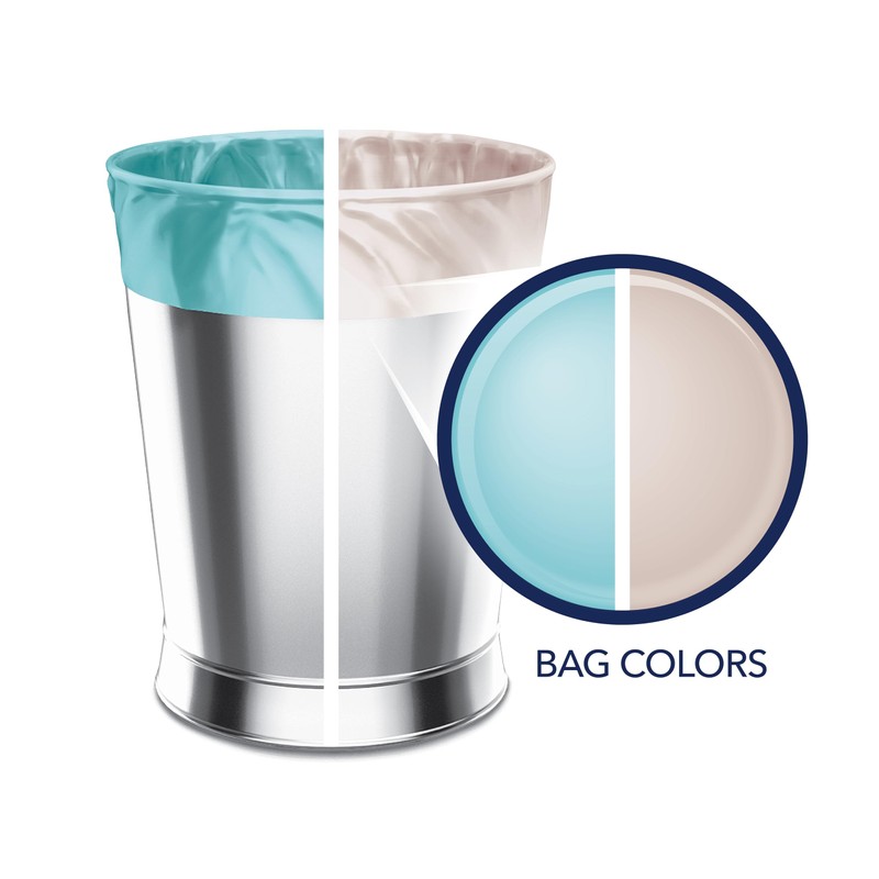 Color Scents Small Trash Bags - 4 Gallon, 80 Total