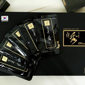 Goryeo Black Ginseng Extract Black Red Ginseng Pouch Gift Set Black Ginseng Liquid Geumheuk / 고려 흑삼 진액 흑홍삼 파우치 선물세트 흑삼액 금흑