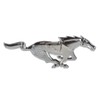 Front Pony Grille Emblem Chrome Compatible with 10-14 Ford Mustang