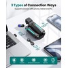 Anyeast Bluetooth Barcode Scanner 2D QR 1D Wireless Back Clip