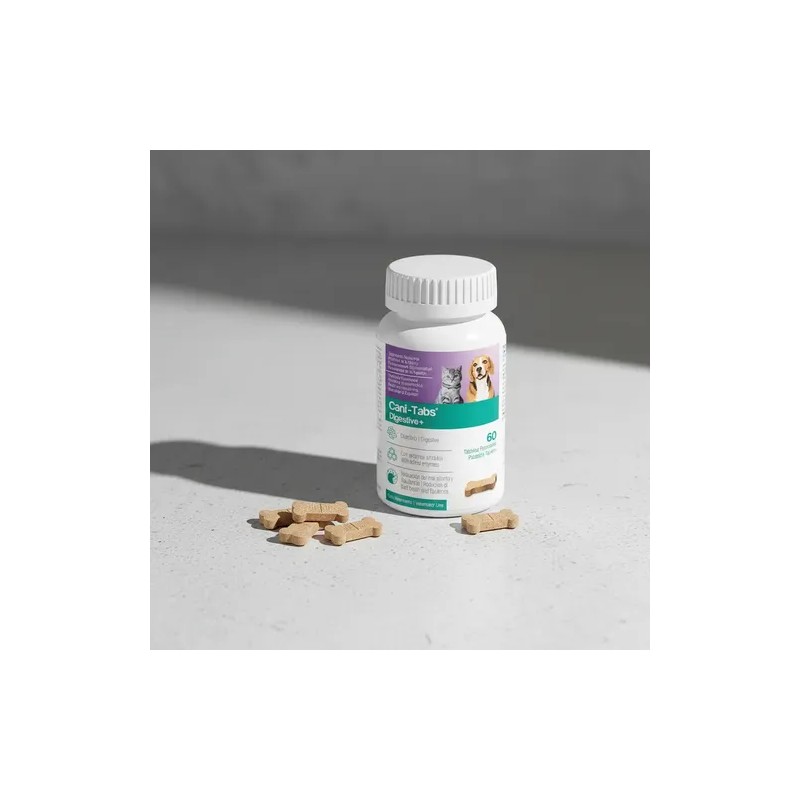 Petmedica Cani Tabs Digestive 60 Tab Perro Gato Mal Aliento