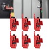 6Pcs Circuit Breaker Lockout Bundle Grip Style Standard Lock Tag