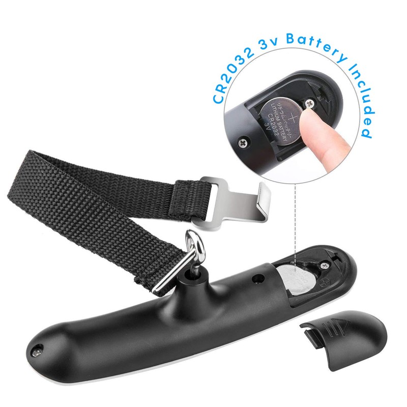 Digital Luggage Scale Gift for Traveler Suitcase Handheld Weight Scale