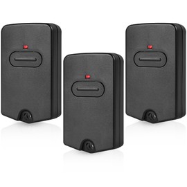 RB741 Garage Door Remote Replacement for Mighty Mule Gate Opener Remote. for GTO Gate Openers, 9 Dip FM135 318MHZ Gate Transmitter for MM371W MM572W, Gate Clicker Garage Door Entry Controller 3 Pack