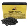 10 Jabones En Barra Orgánico Con Carbón Activado 120 Gr