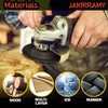 5pcs Wood Carving Disc, 4" and 4 1/2" Angle Grinder