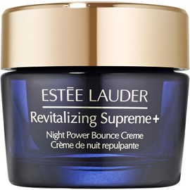 Estée Lauder Revitalizing Supreme+ Night Power Bounce Crème Moisturizer with Peptides – Crema nocturna transformadora con péptidos. Mejora la firmeza y elasticidad con 8 potentes ingredientes que apoyan el colágeno natural.