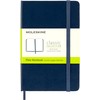Moleskine Classic Plain Paper Notebook, Hard Cover and Elastic Closure