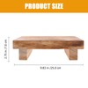 PRETYZOOM Wooden Step Stool for Kids One Step Stool Toddler