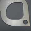 TNBF Metal Ruler R Funnel Cutting Leather Leather Processing Tool