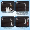 Enhon 2 Setting Pivoting Single Spray Shower Head with Shut