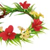 Hawaiian Flower Crown Flower Headband Tropical Floral Crown Headpiece