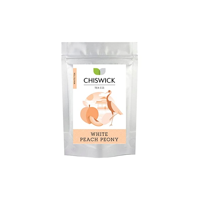 White Peach Peony (Bai Mu Dan) Premium Loose Leaf White