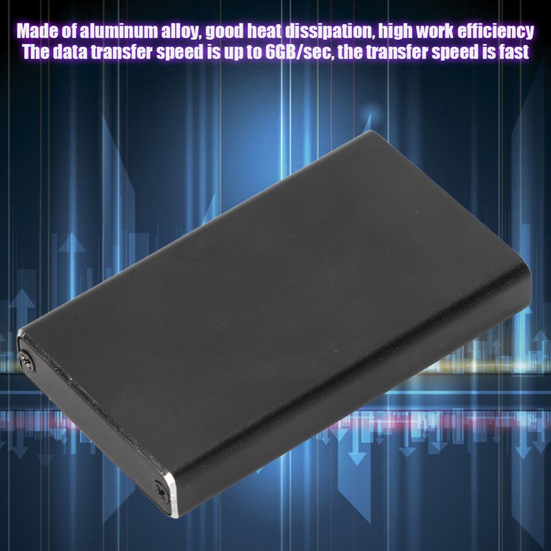 USB3.0 Mobile Hard Disk Box 6GB Fast Transmission Good Heat