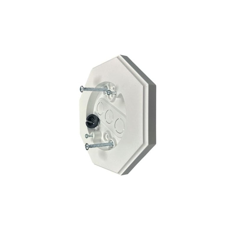 iMBAPrice 8161-1 Vertical Siding Lamp Octagon Mounting Kit with Built-in