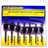 Eazypower 30175 Tapered Drill with Countersinks, 7-Piece