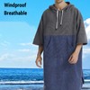 Quick Dry Bath Towels Pool Changing Robe Quick-Dry Poncho Surfing