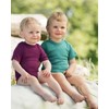 Engel Natur Baby Bodysuit Short-Sleeved 70% Wool (kbT) and 30%