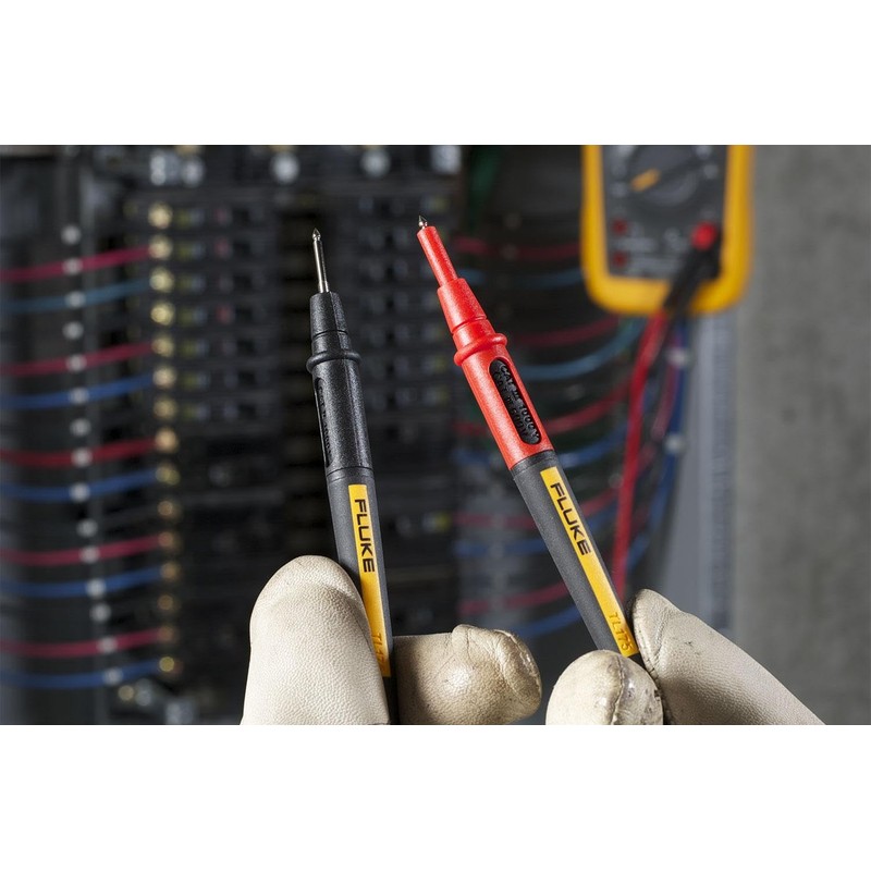 Fluke TL175E TwistGuard Double Insulated Silicone Test Lead Set with
