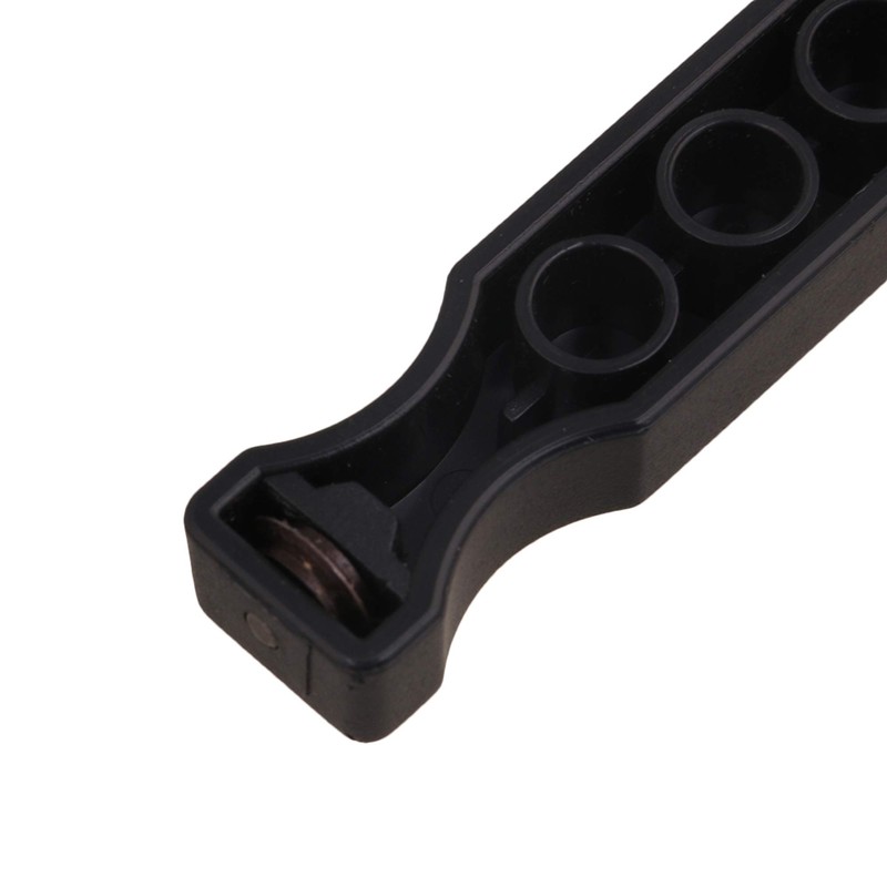 Black Bass Drum Head Adjuable Port Hole Handle Tool Kit