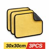 Microfiber Cleaning Towels for Car Care – Thickened Absorbent Yellow