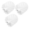 Alipis 3pcs Brush Head Toilet Scrubber Head Replacement Toilet Brush
