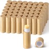 48 Pcs Bamboo Empty Lip Balm Containers, Refillable 5g Lipstick