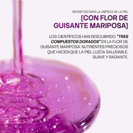 SEYOUL Limpiador Facial Espumoso Butterfly Pea – Limpieza Profunda de Poros, Control de Grasa y Acné, con Extracto de Flor Butterfly Pea, Té Verde y Aloe Vera, para Piel Grasa y Sensible