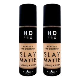 Pack 2 Slay Matte Foundation Hd Pro Italia Deluxe