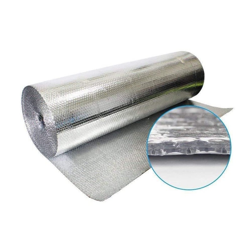 Garage Door Reflective Insulation Pre-Cut Kit: 10 Sheets of Double