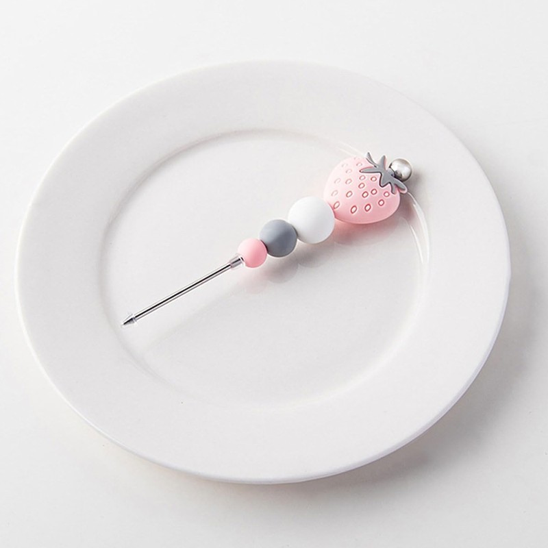 Pink Professional Pastry Scriber Needle,Cookie Biscuit Scriber Needle Strawberry Sugarcraft