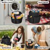 ATDORO Cleaning Caddy Organizer With Handle, Foldable Bucket Organizer, Caddy