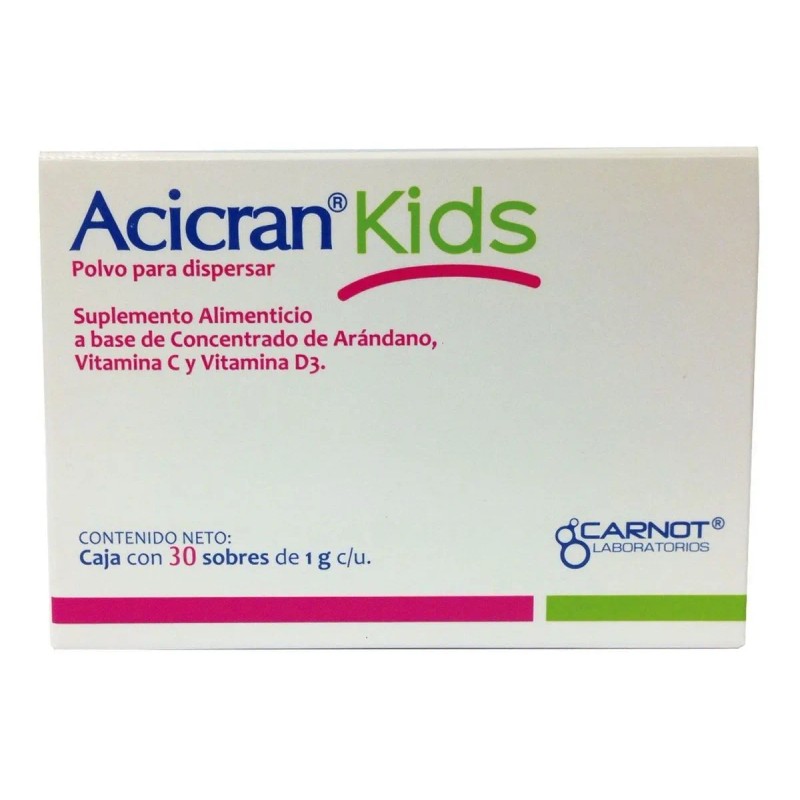 Acicran Kids Caja Con 30 Sobres 1g C/u
