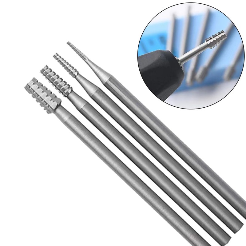 Luo ke 12 Pcs Jewerly Burr Sets - 3/32'' Shank