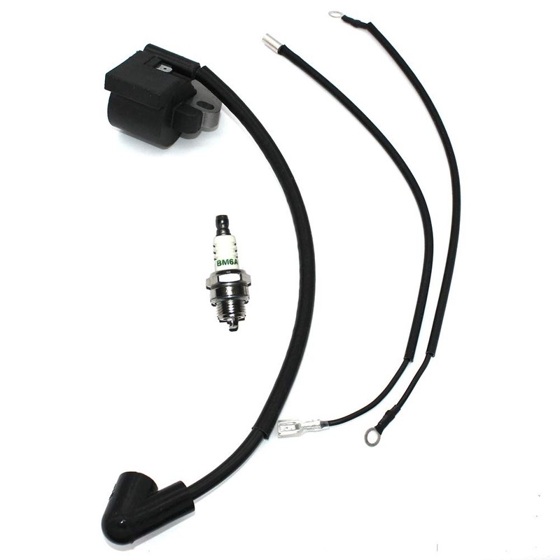 Ignition Coil Module with Spark Plug BM6A Fits McCulloch 333