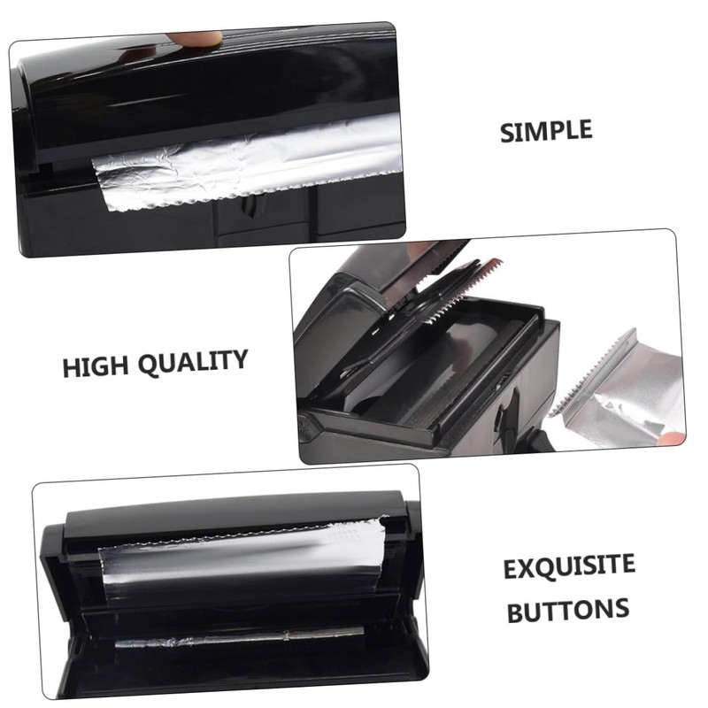 WOONEKY Fashion Design Tin Foil Cutter Machine Quick Storage Hairdressing