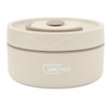 Thermal Cooking Pot, Portable Round 304 Stainless Steel Thermal Lunch