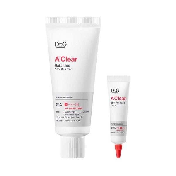 Dr.G A'Clear Balancing Moisturizer 70mL Special Set (+Spot for Face