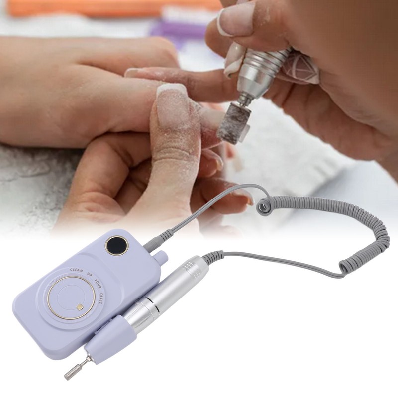 Professional Nail Drill Machine 35000RPM Rechargeable Electric Nail File Set
