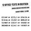 Trodat Printy 4817 Word Tape Stamp, Date Plus 12 Texts,