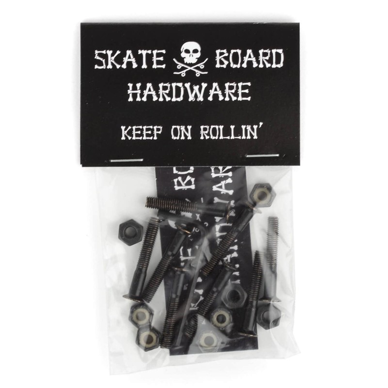 Skateboard Hardware Screws Mounting Set 1.25 Inch Longboard Hardware Set