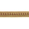 9 YARD Value Pack Burgundy Gold 2.5 cm Imperial II