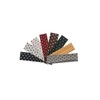 Polka Dot Headbands for Women 8 Pcs Mix Color